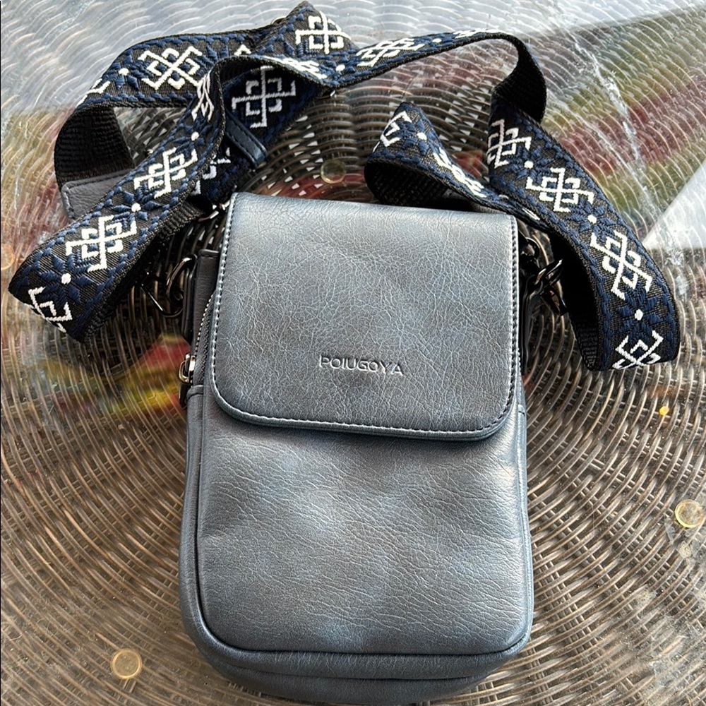 Blue Crossbody Bag
